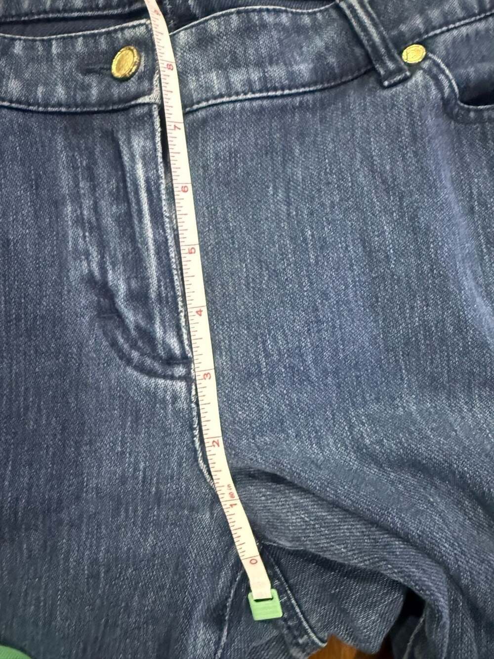 J.McLaughlin Lexi Mid-Rise Straight Leg Jeans in Dark Wash - Picture 8 of 9